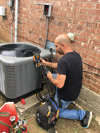 HVAC service work